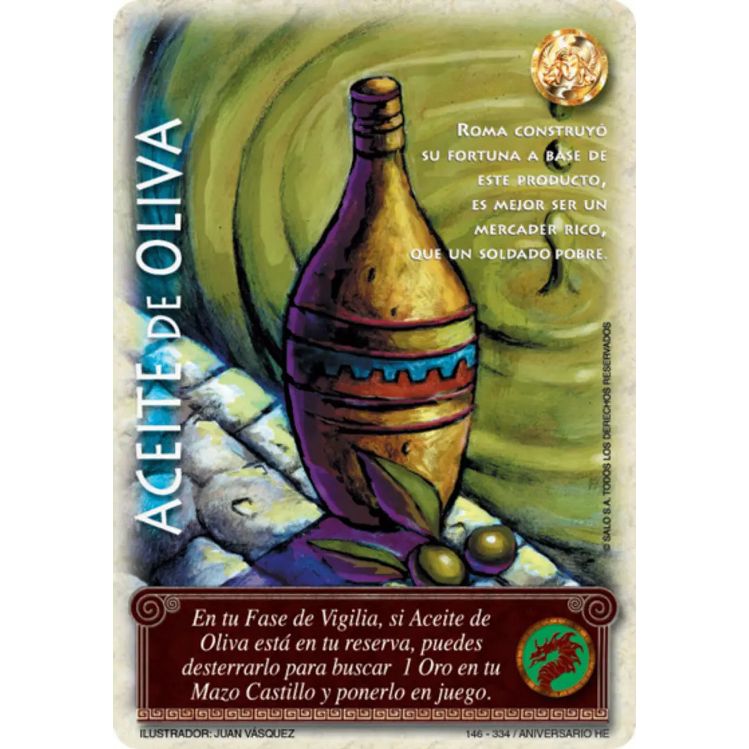 ACEITE DE OLIVA FOIL - SINGLES MITOS Y LEYENDAS 1