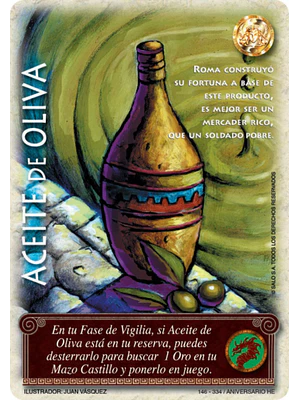 ACEITE DE OLIVA FOIL - SINGLES MITOS Y LEYENDAS