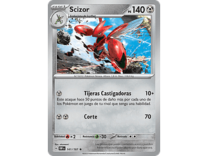 Scizor 141/197 - Singles Pokemon TCG