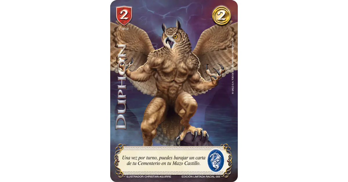 DUPHON FULL ART - SINGLES MITOS Y LEYENDAS