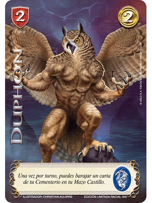 DUPHON FULL ART - SINGLES MITOS Y LEYENDAS