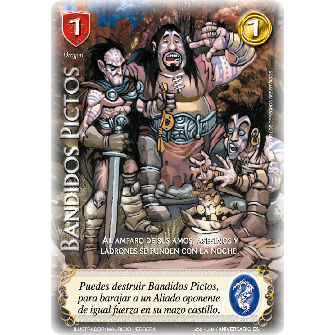 BANDIDOS PICTOS - SINGLES MITOS Y LEYENDAS 1
