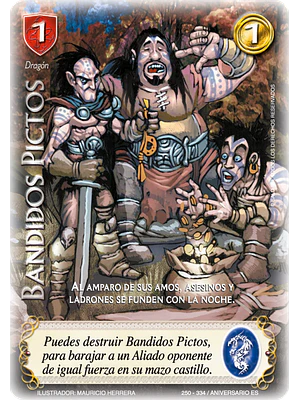 BANDIDOS PICTOS - SINGLES MITOS Y LEYENDAS