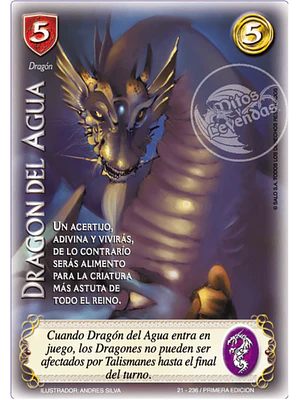 DRAGON DE AGUA - SINGLES MITOS Y LEYENDAS