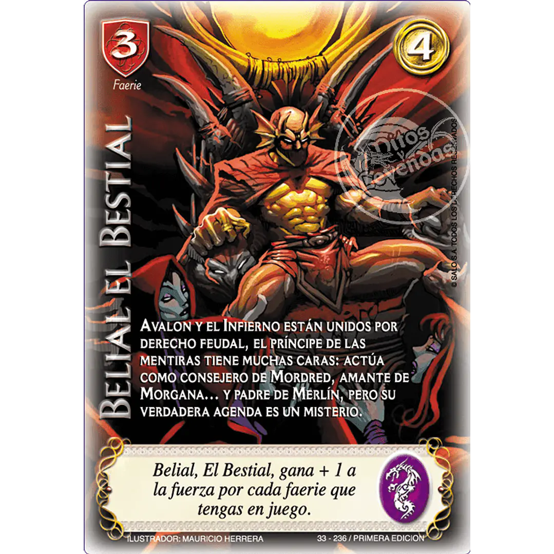 BELIAL EL BESTIAL - SINGLES MITOS Y LEYENDAS 1