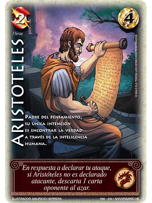 ARISTOTELES - SINGLES MITOS Y LEYENDAS