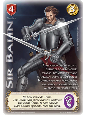 SIR BALIN - SINGLES MITOS Y LEYENDAS
