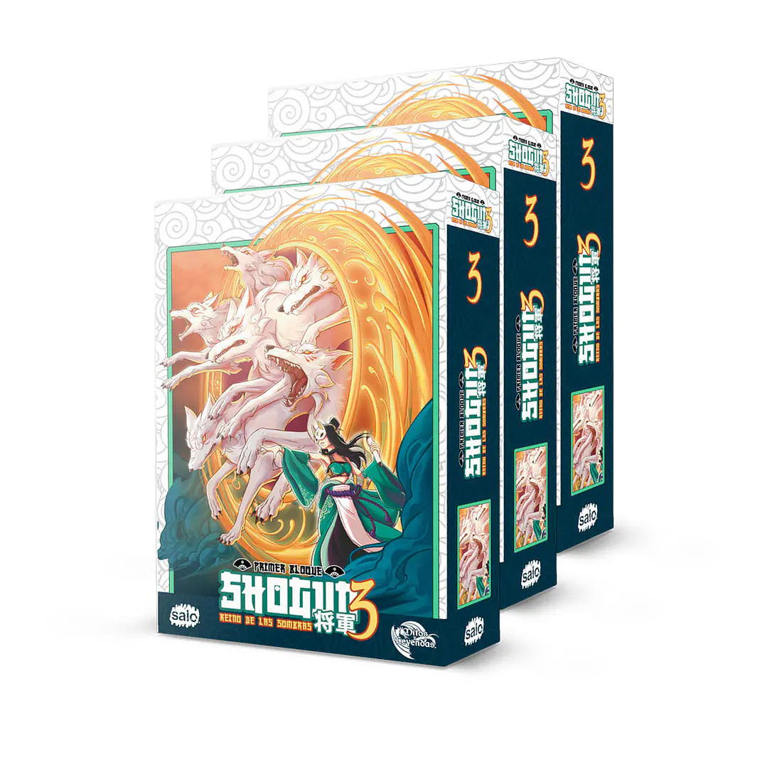 PRODUCTO ESPECIAL SHOGUN 3: REINO DE LAS SOMBRAS X3 1