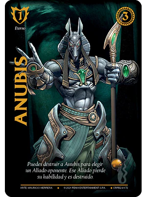 ANUBIS BLACK - SINGLES MITOS Y LEYENDAS