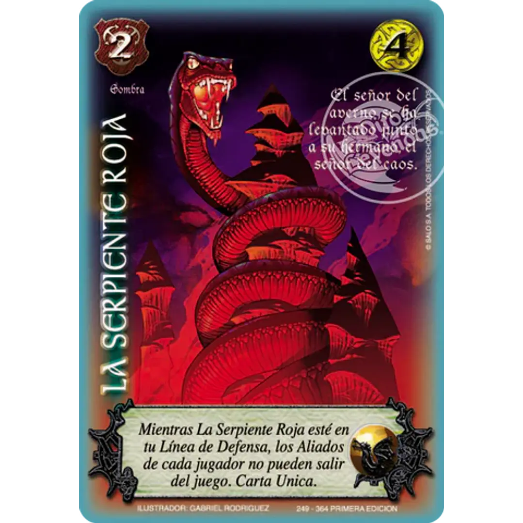 LA SERPIENTE ROJA - SINGLES MITOS Y LEYENDAS 1