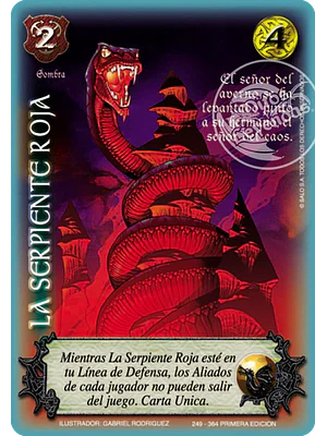 LA SERPIENTE ROJA - SINGLES MITOS Y LEYENDAS