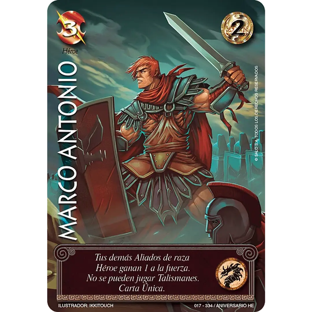 MARCO ANTONIO FULL ART - SINGLES MITOS Y LEYENDAS 1