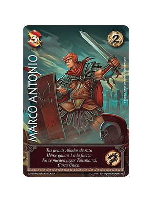MARCO ANTONIO FULL ART - SINGLES MITOS Y LEYENDAS