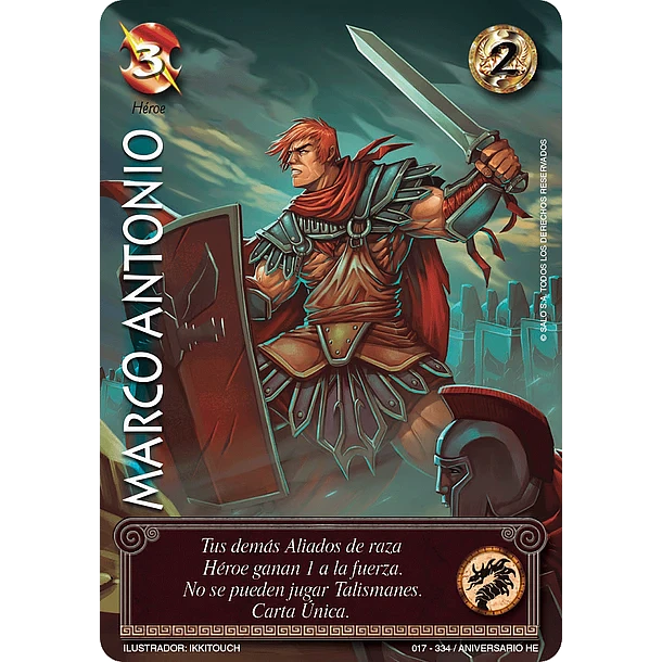 MARCO ANTONIO FULL ART - SINGLES MITOS Y LEYENDAS