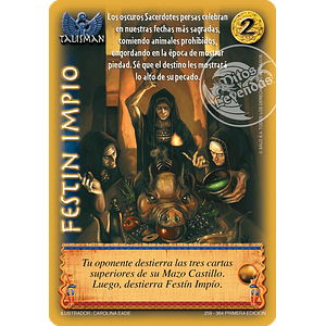 FESTIN IMPIO PRIMERA EDICION - SINGLES MITOS Y LEYENDAS