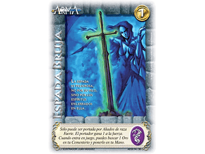 ESPADA BRUJA - SINGLES MITOS Y LEYENDAS