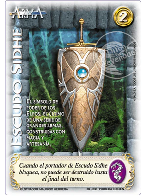 ESCUDO SIDHE - SINGLES MITOS Y LEYENDAS