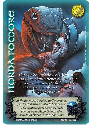 HORDA FOMORE FOIL - SINGLES MITOS Y LEYENDAS