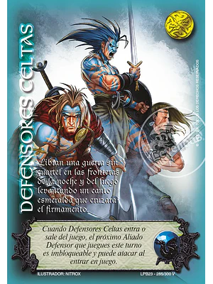 DEFENSORES CELTAS NO FOIL - SINGLES MITOS Y LEYENDAS