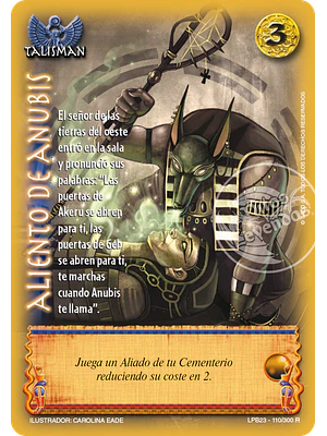 ALIENTO DE ANUBIS - SINGLES MITOS Y LEYENDAS