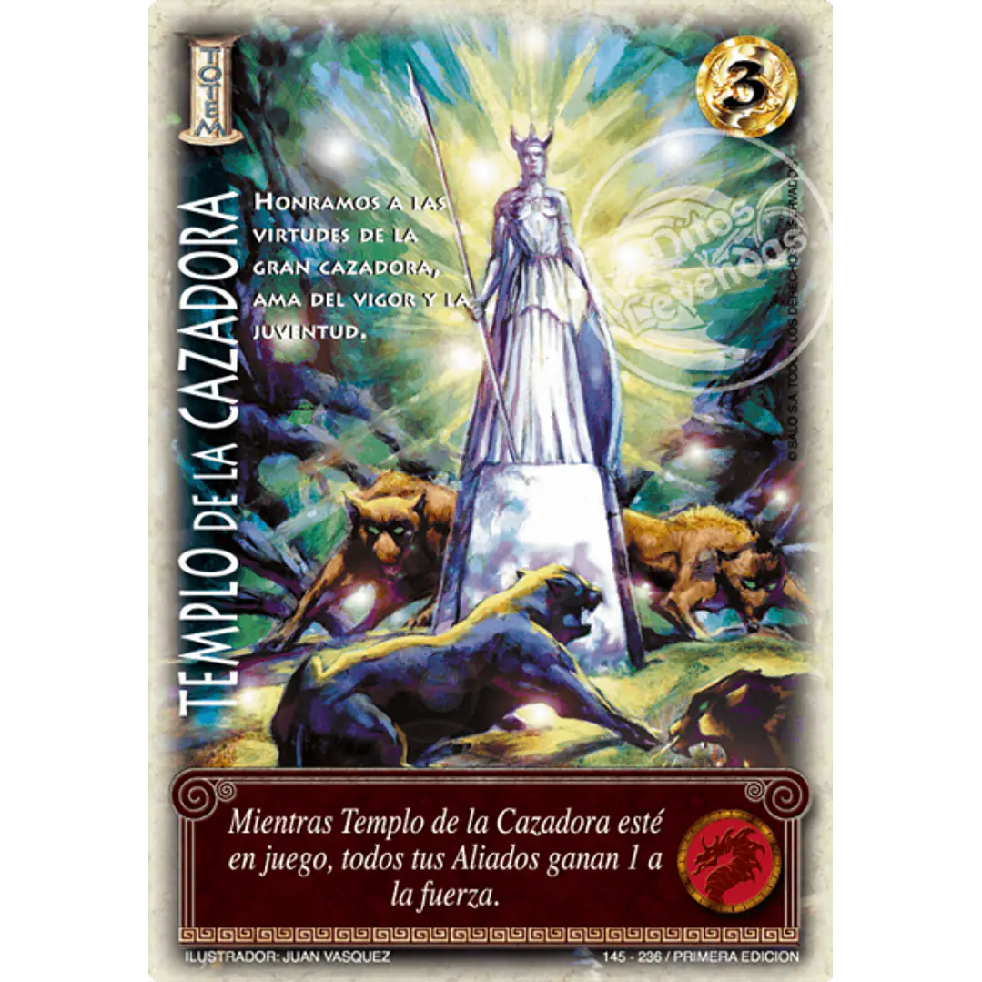 TEMPLO DE LA CAZADORA - SINGLES MITOS Y LEYENDAS 1