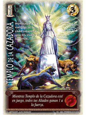 TEMPLO DE LA CAZADORA - SINGLES MITOS Y LEYENDAS