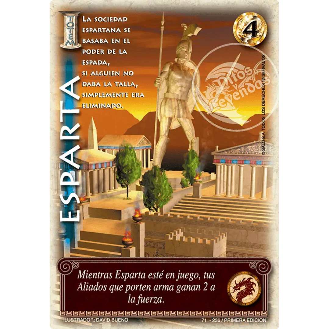ESPARTA - SINGLES MITOS Y LEYENDAS 1