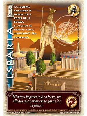 ESPARTA - SINGLES MITOS Y LEYENDAS