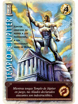 TEMPLO DE JUPITER - SINGLES MITOS Y LEYENDAS