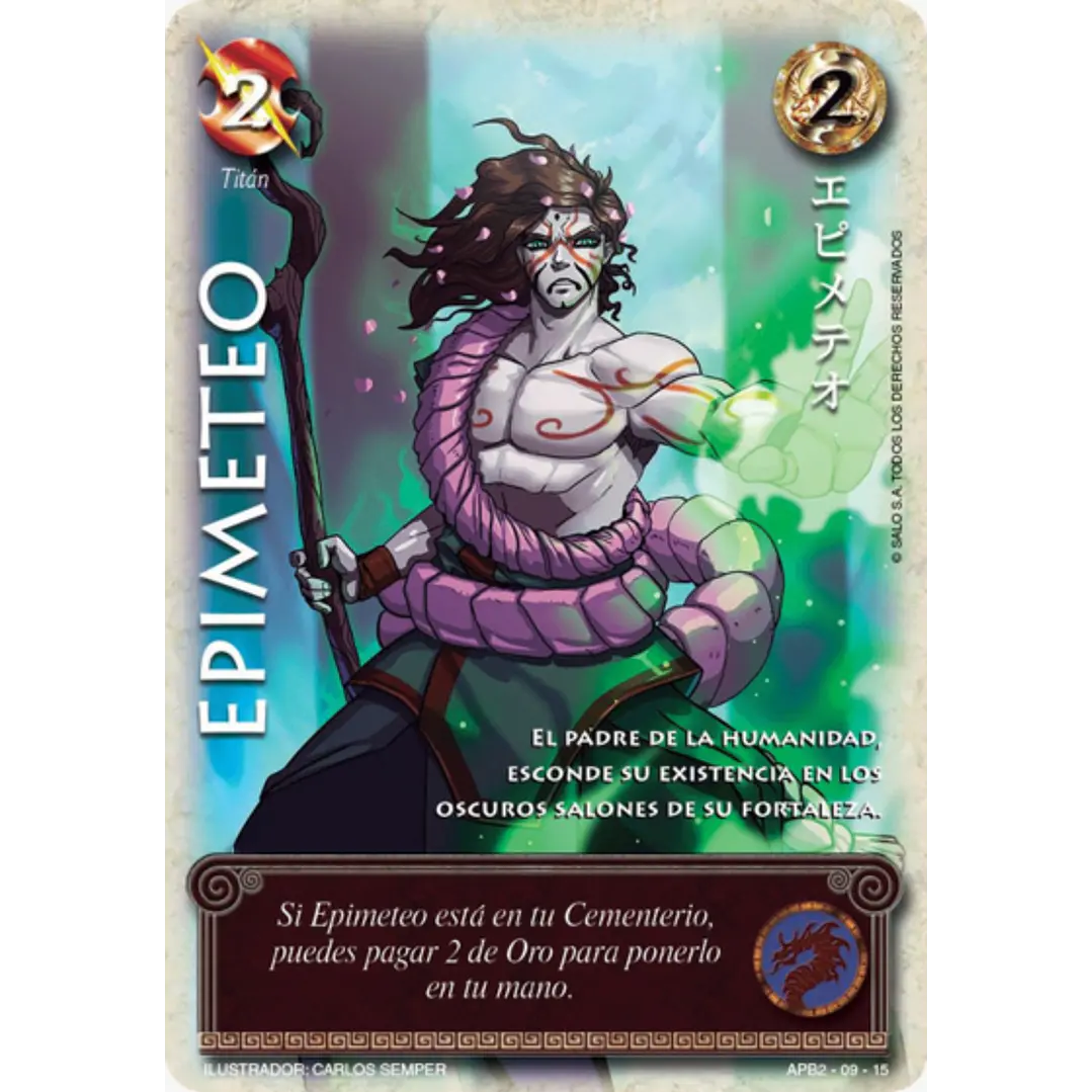 EPIMETEO SHOGUN - SINGLES MITOS Y LEYENDAS 1