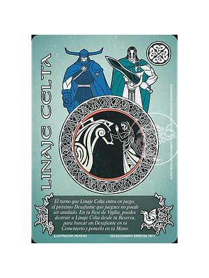 LINAJE CELTA FULL ART ANIVERSARIO - SINGLES MITOS Y LEYENDAS