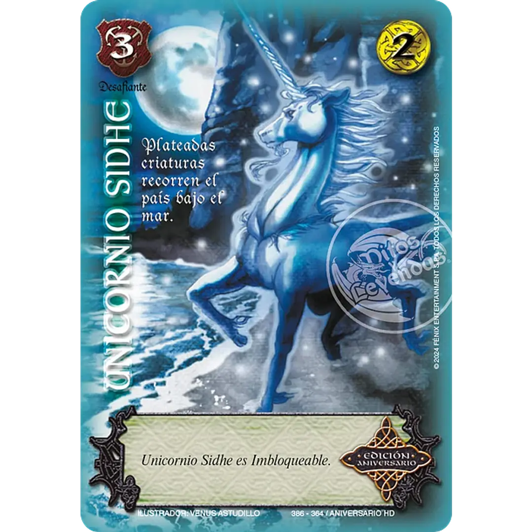 UNICORNIO SIDHE ANIVERSARIO - SINGLES MITOS Y LEYENDAS 1
