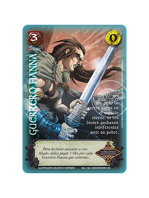 GUERRERO FIANNA ANIVERSARIO - SINGLES MITOS Y LEYENDAS