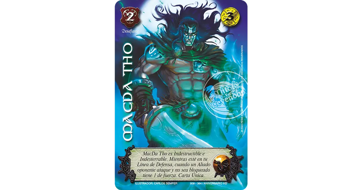 MACDA THO ANIVERSARIO FULL ART - SINGLES MITOS Y LEYENDAS
