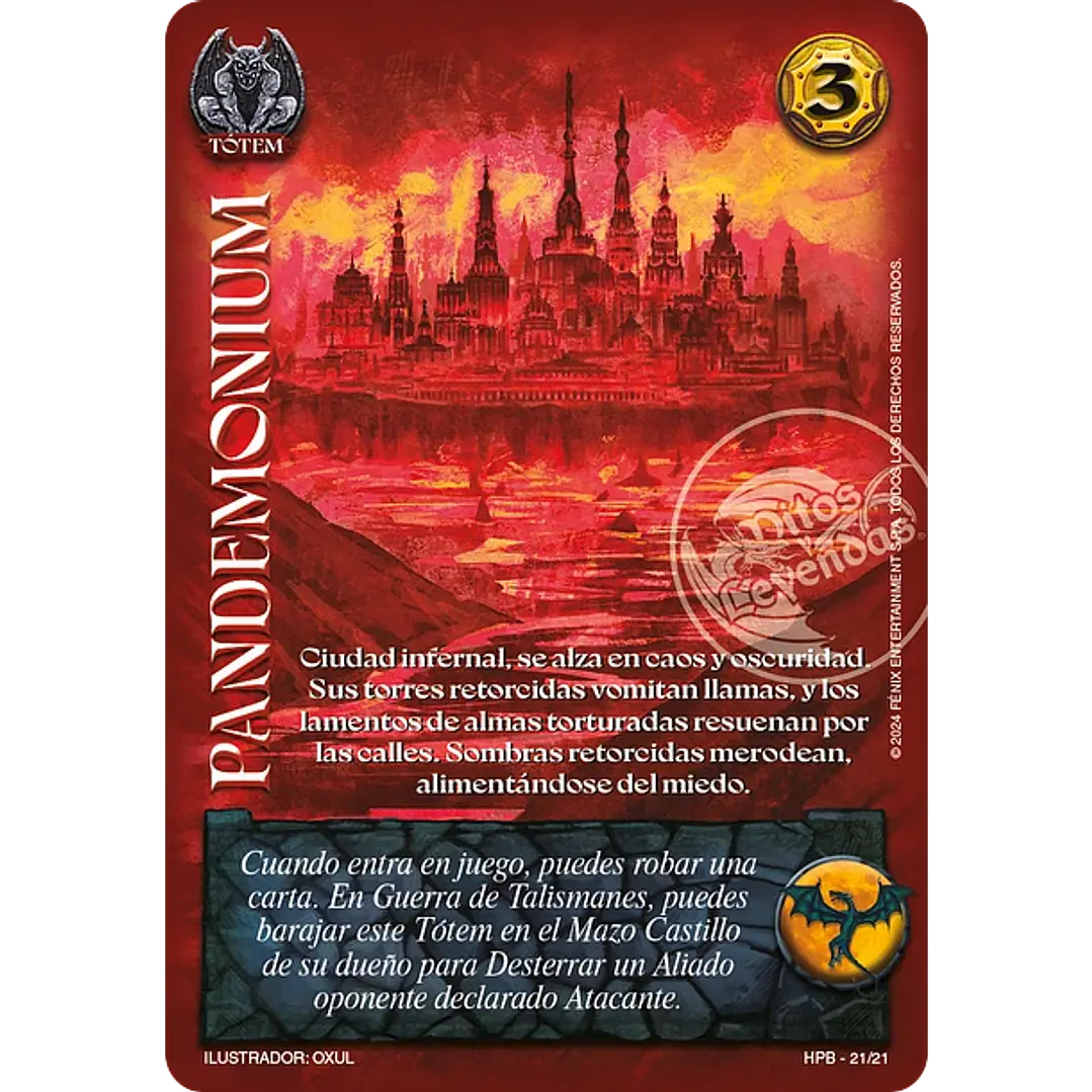 PANDEMONIUM INFERNO - SINGLES MITOS Y LEYENDAS 1