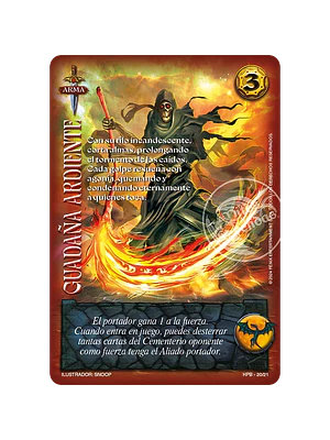 GUADAÑA ARDIENTE INFERNO - SINGLES MITOS Y LEYENDAS