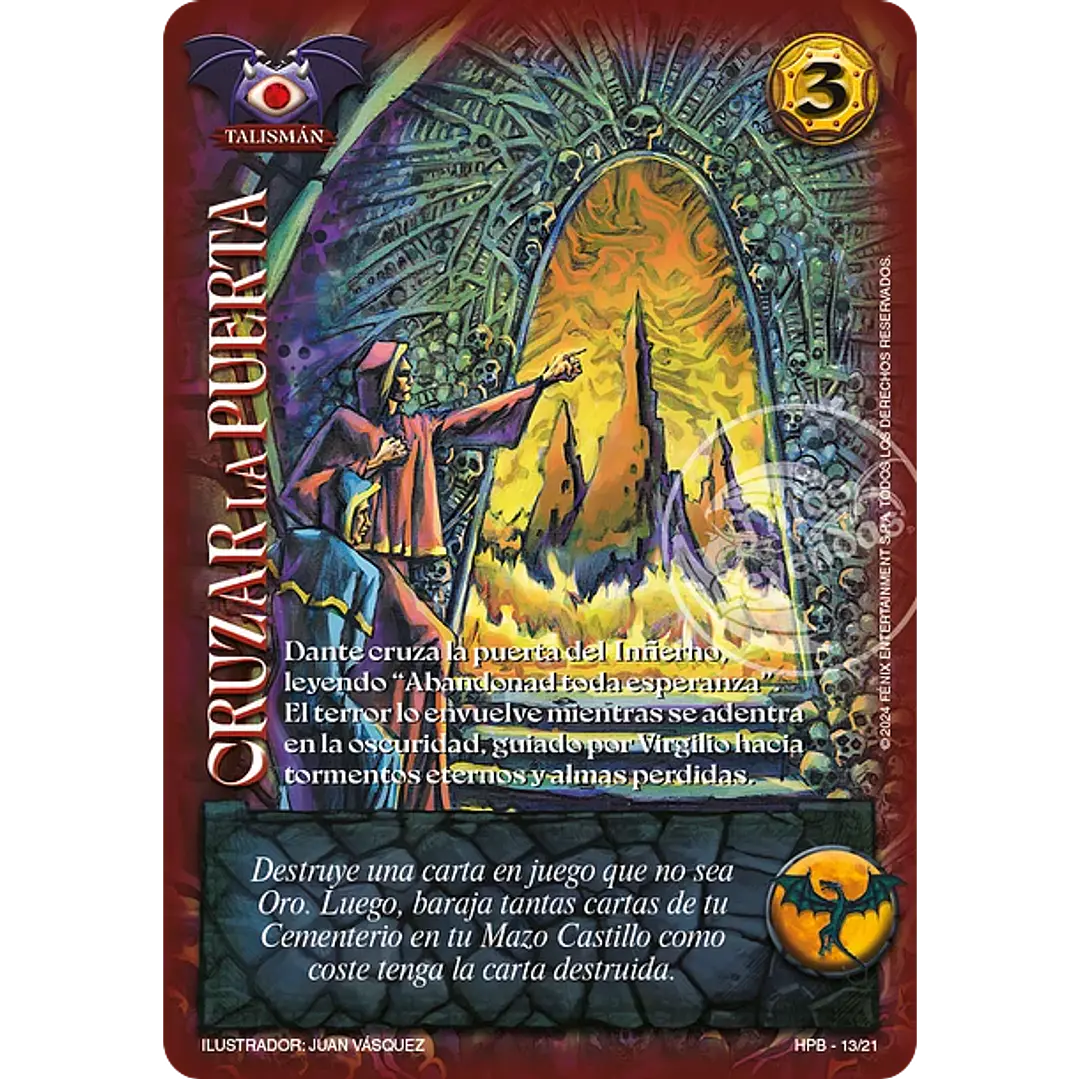 CRUZAR LA PUERTA INFERNO - SINGLES MITOS Y LEYENDAS 1