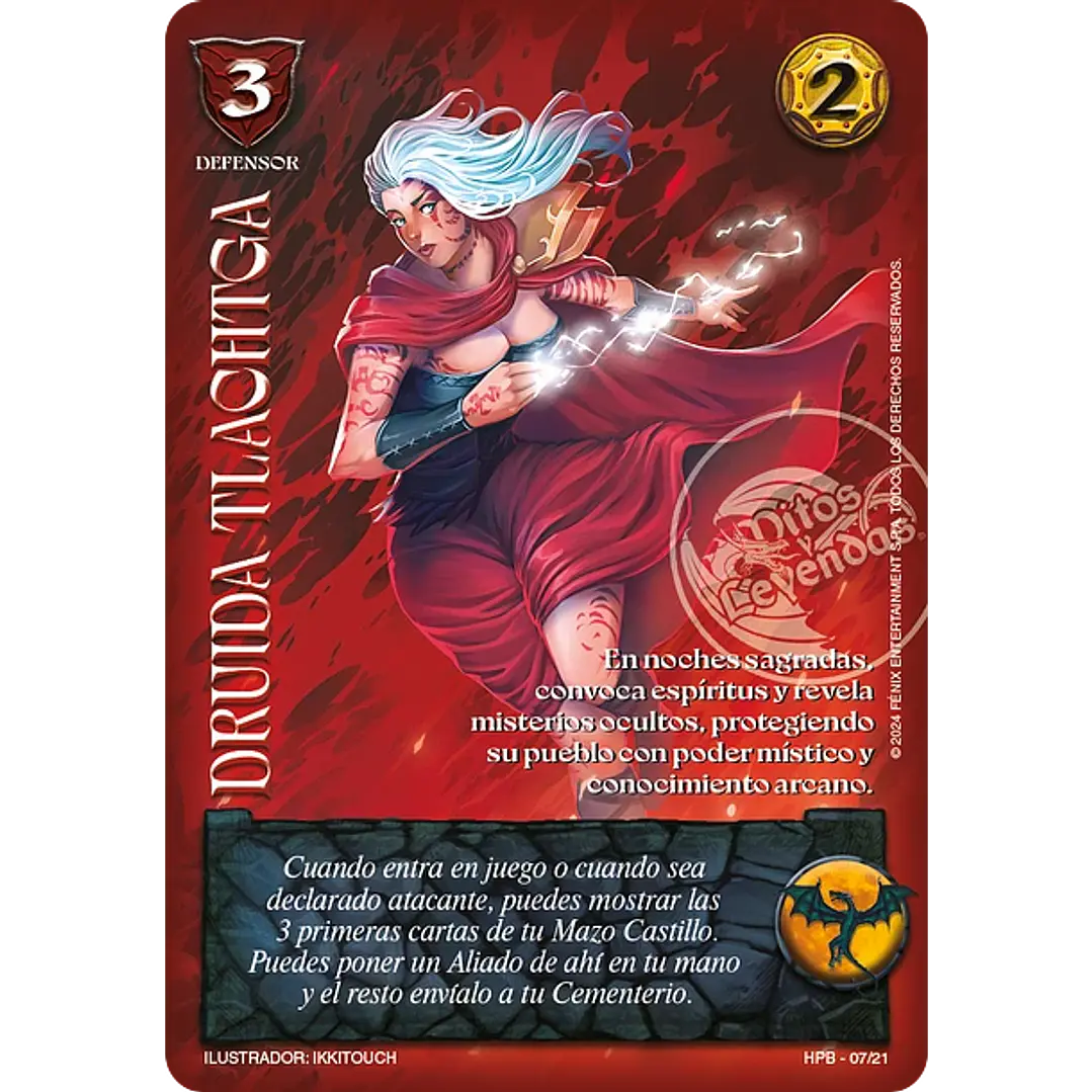 DRUIDA TLACHTGA INFERNO - SINGLES MITOS Y LEYENDAS 1