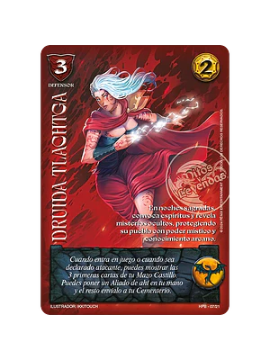 DRUIDA TLACHTGA INFERNO - SINGLES MITOS Y LEYENDAS