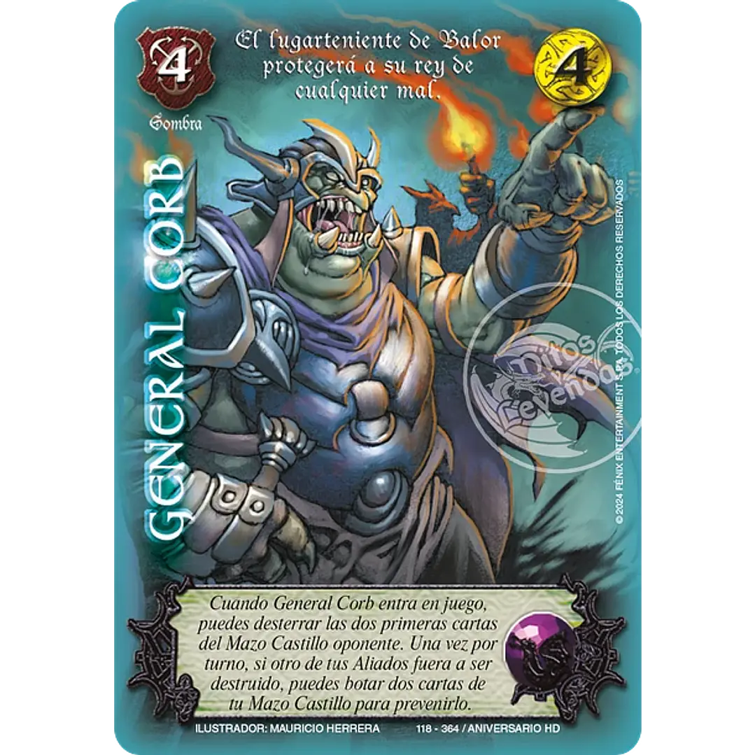GENERAL CORB REWORK - SINGLES MITOS Y LEYENDAS 1