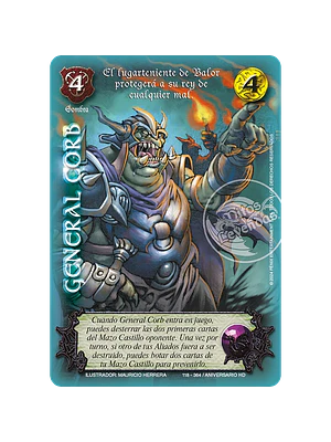 GENERAL CORB REWORK - SINGLES MITOS Y LEYENDAS