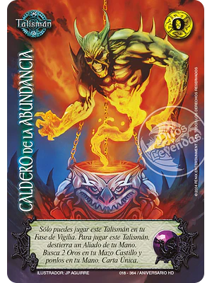 CALDERO DE LA ABUNDANCIA FULL ART - SINGLES MITOS Y LEYENDAS