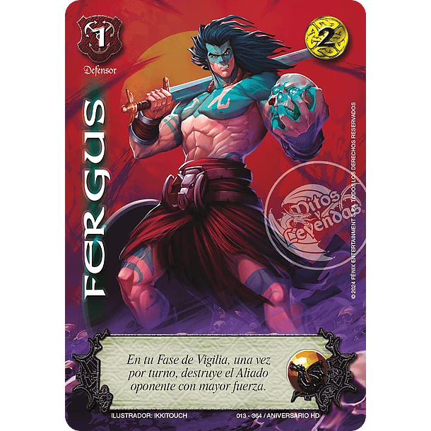 FERGUS FULL ART - SINGLES MITOS Y LEYENDAS