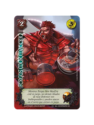 FERGUS MOR MACERIC FULL ART - SINGLES MITOS Y LEYENDAS