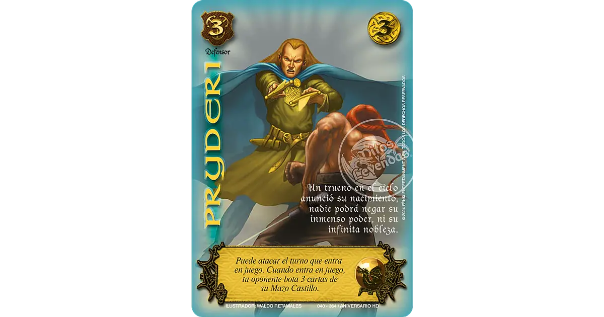 PRYDERI FOIL DORADO - SINGLES MITOS Y LEYENDAS
