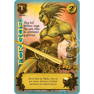 FERGUS FOIL DORADO - SINGLES MITOS Y LEYENDAS