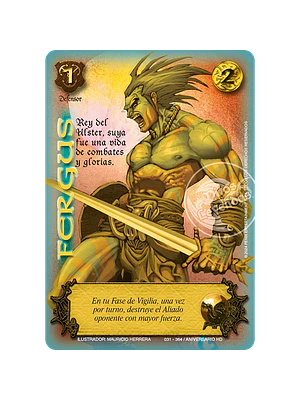 FERGUS FOIL DORADO - SINGLES MITOS Y LEYENDAS