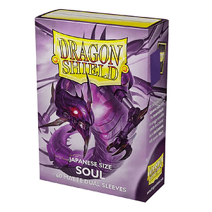 DRAGON SHIELD DUAL MATTE SLEEVE 60CT - SOUL