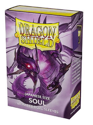 DRAGON SHIELD DUAL MATTE SLEEVE 60CT - SOUL