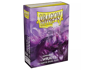 DRAGON SHIELD DUAL MATTE SLEEVE 60CT - WRAITH